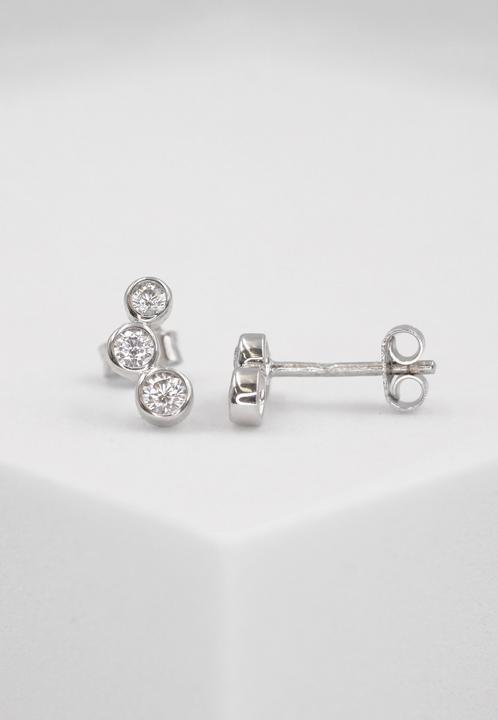 Image du produit Muau Boucles d'oreilles (Or blanc 750/18K)