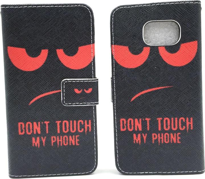 Produktbild König Design Schutz Handy Hülle für Samsung Galaxy S6 Edge Case Cover Tasche Wallet Etui Neu (Samsung Galaxy S6 Edge)
