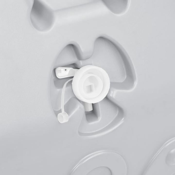 Produktbild vidaXL Camping-Wassertank mit Rollen 25 L Grau