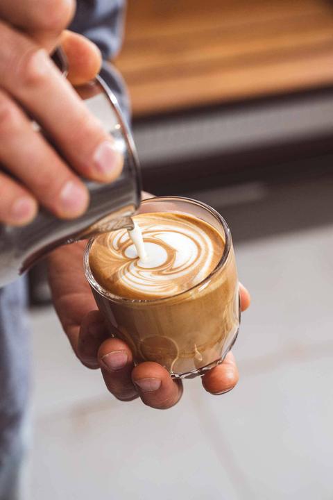 Produktbild Leonardo Cappuccino Becher Gocce 2 220 ml, 2 Stück (220 ml, 1x)