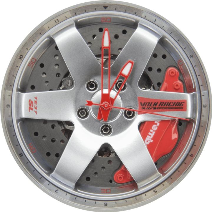 Immagine prodotto 21cars TE37 AP - Rosso - Cromo | Automatico | Non-Spin (43 mm)