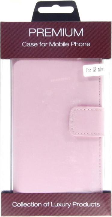 Immagine prodotto OEM Custodia a libro in pelle sottile per LG G3 mini - rosa 4250710558124 (LG G3s)