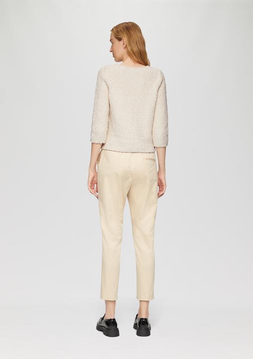 Produktbild s.Oliver Strickpullover Pullover mit Glitzergarn und 3/4-Ärmeln (44)