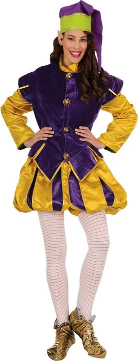 Produktbild Metamorph Weihnachtself Kostüm lila-gelb (L, M)