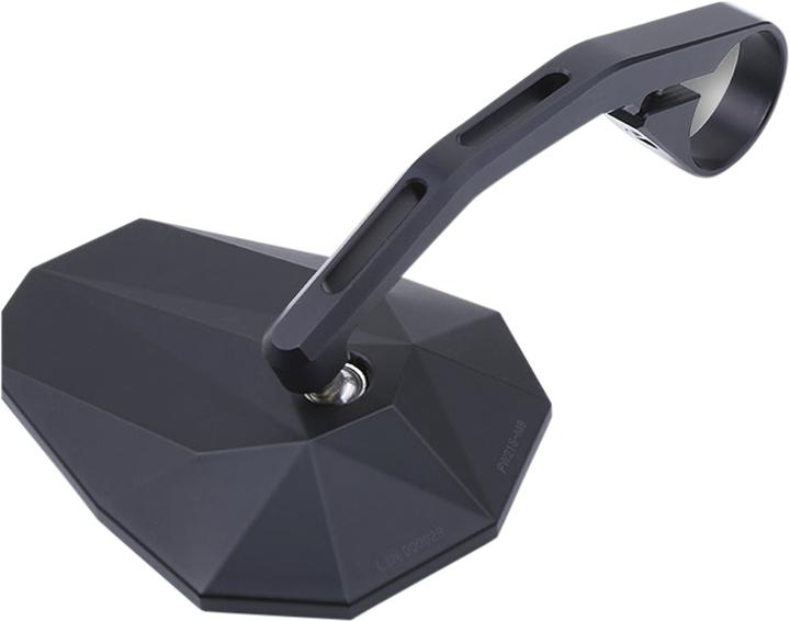 Highsider Rétroviseur frontal de guidon STEALTH -X6, long, noir