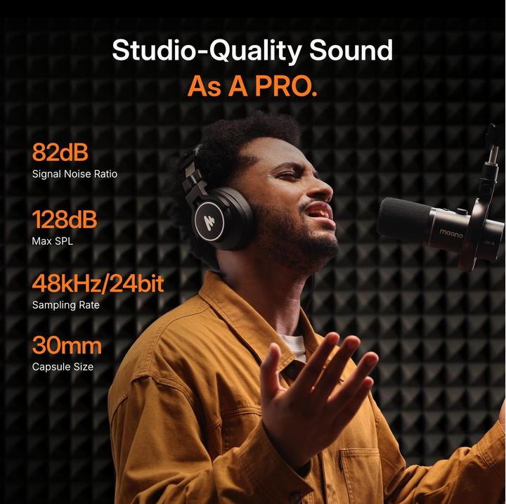 Immagine prodotto Maono PD200W dynamic microphone (Black)