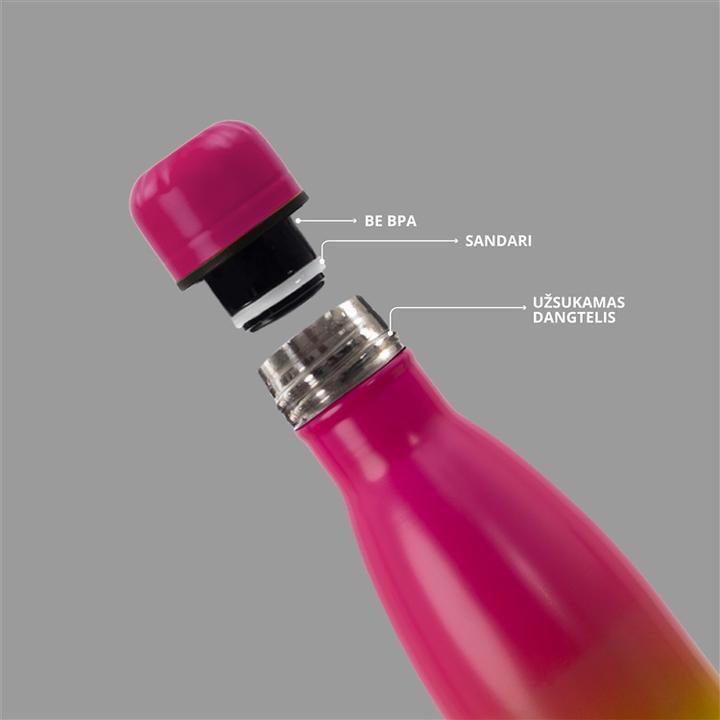 Actual product image Domoletti WATER BOTTLE RH503-500 MIXPINK (0.50 l)