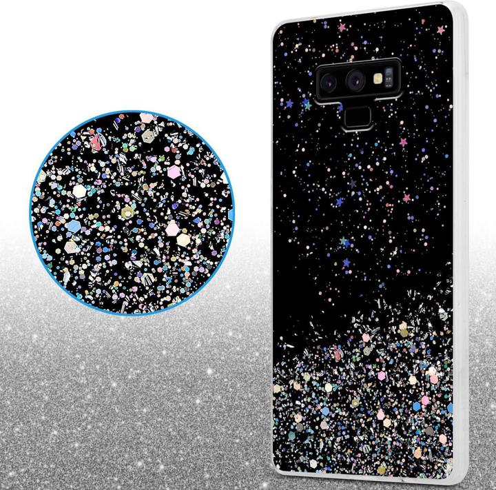 Image du produit Cadorabo Couverture TPU paillettes scintillantes (Samsung Galaxy Note 9)