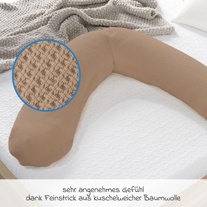 Produktbild Theraline Stillkissen "Das Original" mit Microperlenfüllung inkl. Bezug 190 cm (40 cm)