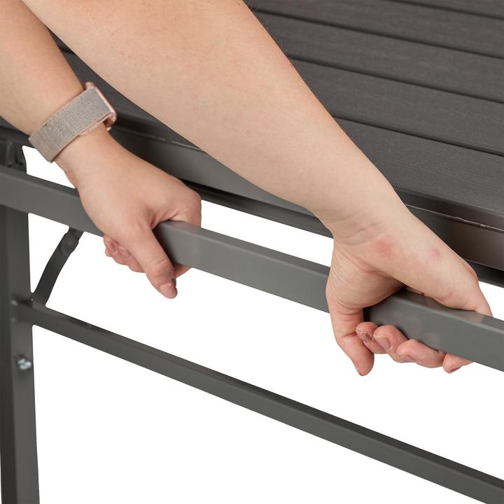 Produktbild Relaxdays Gartentisch (166 x 78 x 76 cm)