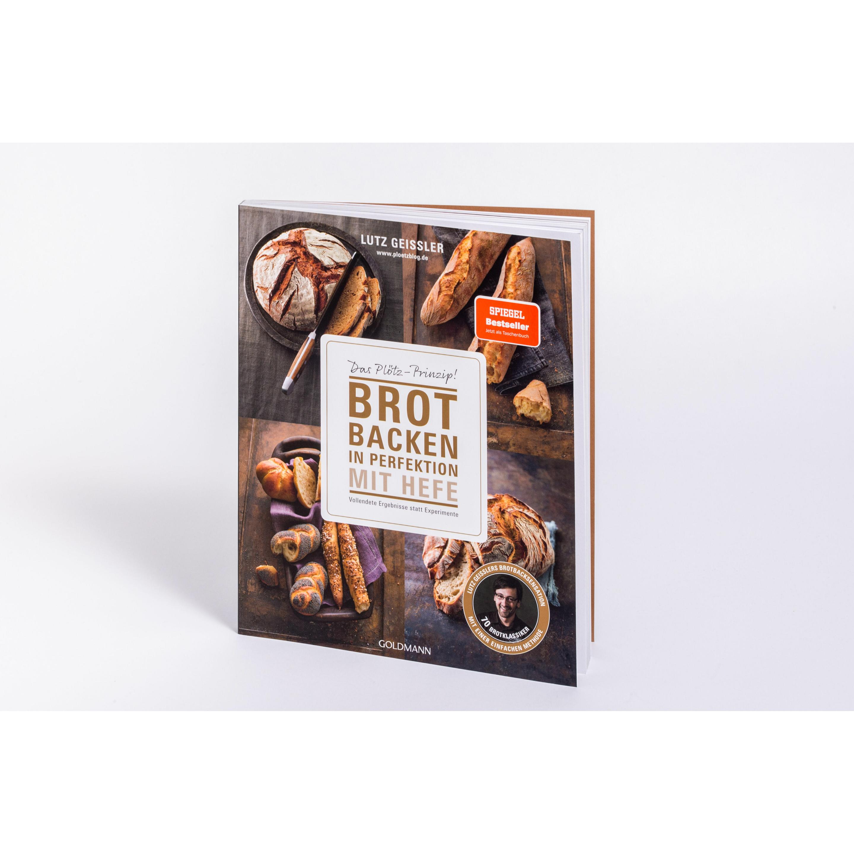 Thumbnail - Brot backen in Perfektion mit Hefe, Ratgeber von Lutz Geissler