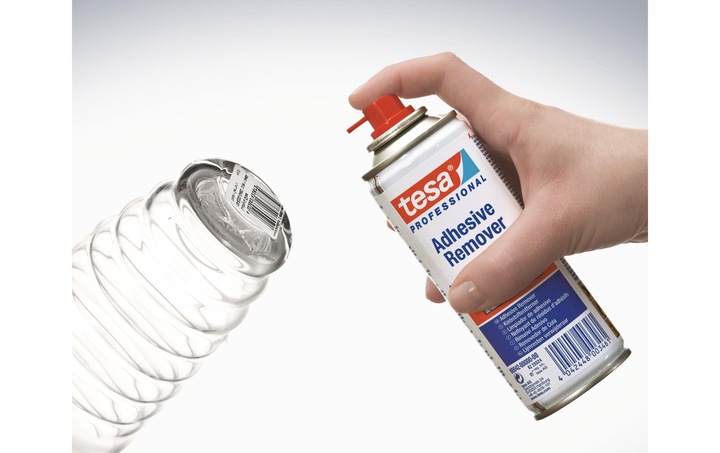 Actual product image tesa ADHESIVE REMOVER adhesive remover spray, removes adhesive residue, 200ml can