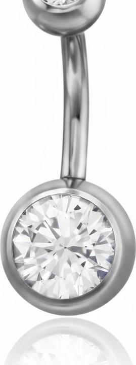 Produktbild Maxte Intern Gewindeter Bauchnabelpiercing Barbell (Titan)