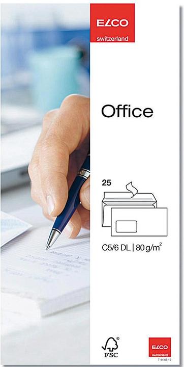 Image du produit Elco Enveloppes Office en petit paquet (C5/6, 25 x)