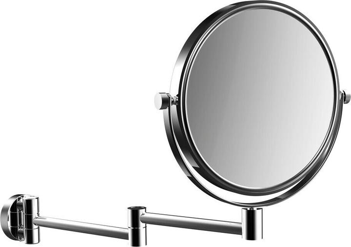 Emco Cosmeticaspiegel 3-voudig chroom 1-armig rond