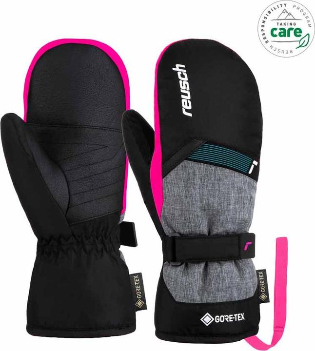 Pink Glo, Black, black melange