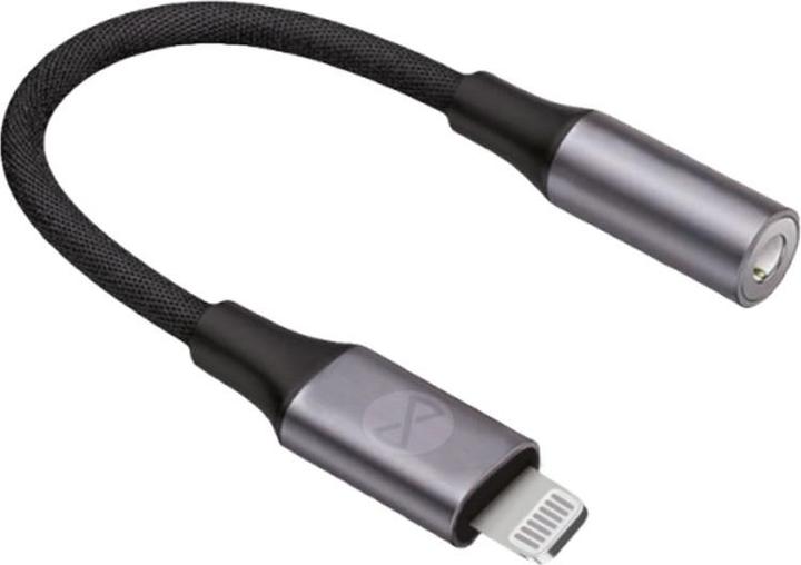 Produktbild Forever Adapter Audio AJL-01 Klinke 3,5 mm - Lightning schwarz (Klinkenadapter)