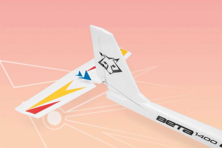 Actual product image Kavan Beta 1400 ARF red (Powered glider)