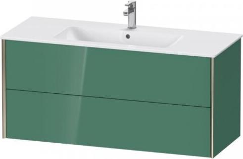 Actual product image Duravit XViu 4128 Vanity unit wall-mounted, 2 drawers, for wash basin ME by Starck 233612, 1210x480 (121 x 48 x 56 cm)