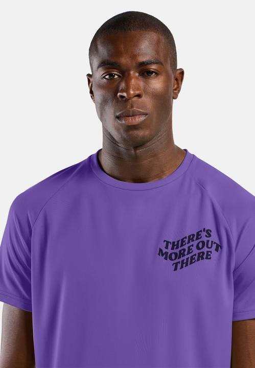 Actual product image Odlo Essential Print-T-Shirt Crew Neck S/S (M)