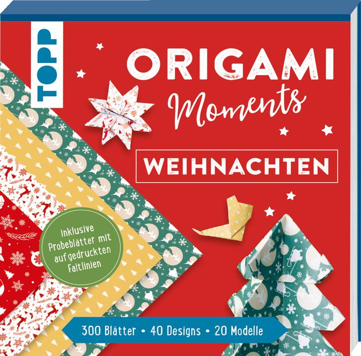 Image du produit Origami Moments - Weihnachten. Der perfekte Faltspass für Winter & Weihnachten (Allemand, pas d'auteur, 2022)