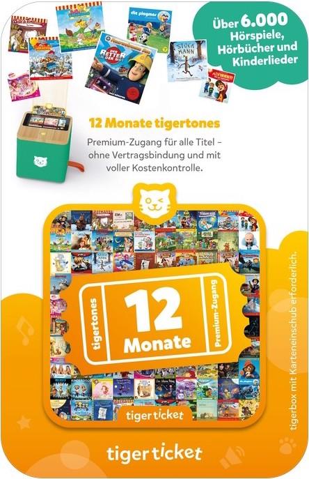 Tigermedia Tigerticket 12 Monate DE Edition (Deutsch)