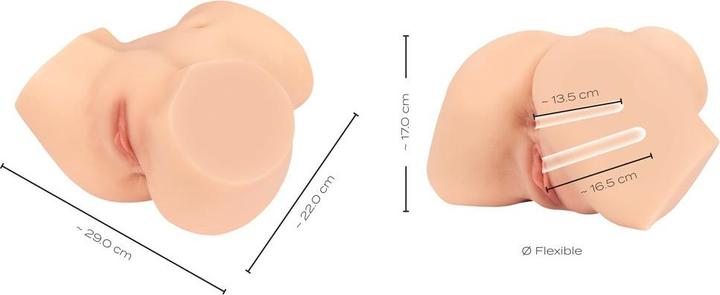 Actual product image Realistixxx 2 Positions Masturbator