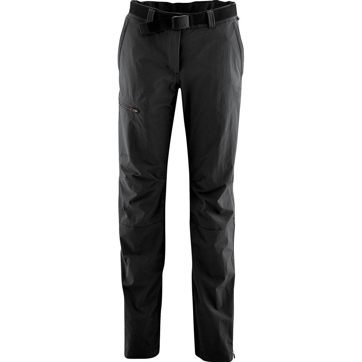 Maier Sports, Damen, Outdoorhose, Inara Slim Hose kurz (40), Schwarz, 40