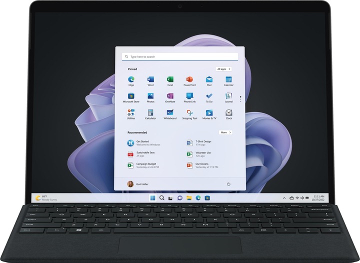 Produktbild Microsoft Surface Pro 9 for business (13", Intel Core i5-1245U, 8 GB, 512 GB, Ohne Tastaturlayout)