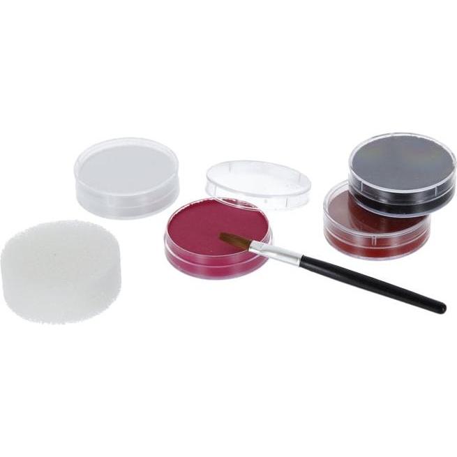 Thumbnail - Fantasy Make Up Schminkset - Fantasy Aqua Make-Up - 6-teilig - Flamingo oder Katze