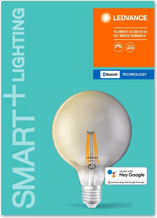 Actual product image Ledvance Smart Globe 125 (E27, 6 W, 540 lm, 1 x, F)