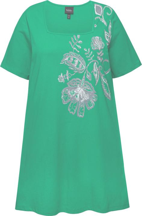 Immagine prodotto Ulla Popken Longshirt, A-Linie, Blumendruck ab der Schulter (68)