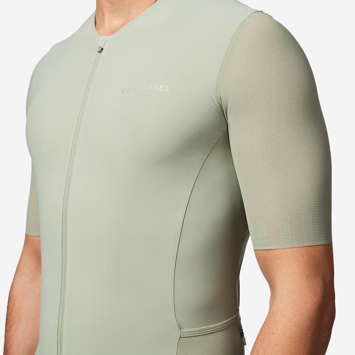 Actual product image Van rysel Radtrikot kurzarm Sommer Rennrad EDR Ultra khaki (M)