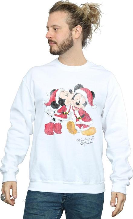Produktbild Disney Mickey And Minnie Christmas Kiss Sweatshirt (M)