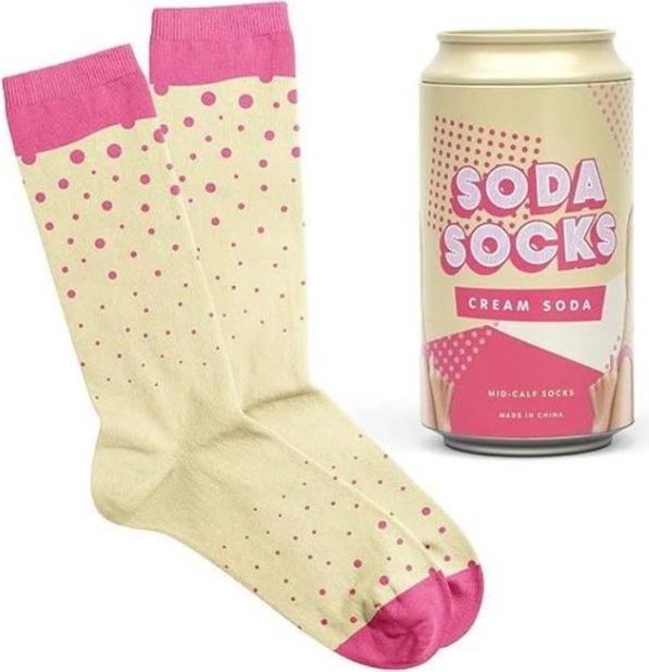Actual product image Luckies Soda Socks - Cream Soda (36 - 40)