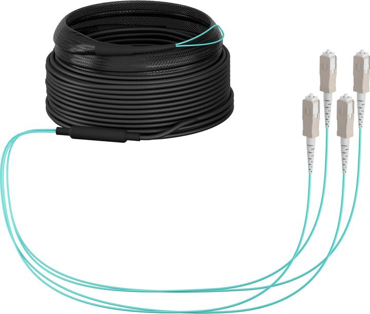 Actual product image EFB Elektronik Trunk cable U-DQ ZN BH OM3 4G 1x4 SC-SC 40m Dca LSZH (40 m)