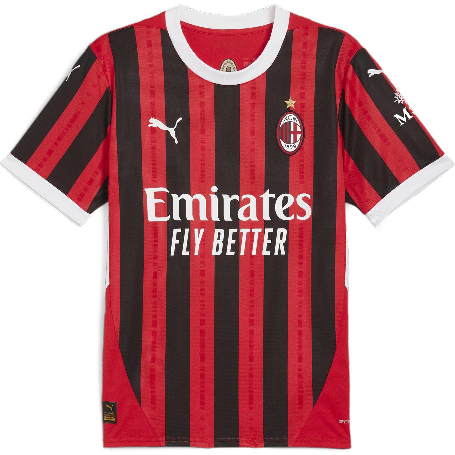Puma, Herren, Fussballtrikot, ACM Home Jersey Replica (L), Rot, L