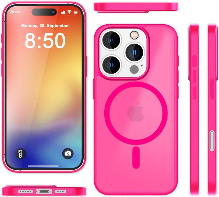 Produktbild Nalia Matte Hybrid Hülle mit MagSafe Funktion (Apple iPhone 16 Pro Max)