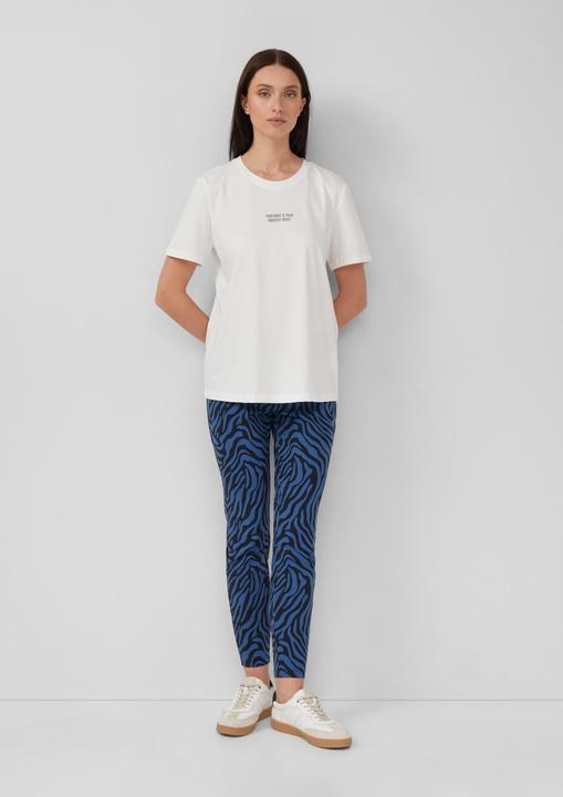 Produktbild S.Oliver T-Shirt T-Shirt mit Front- und Rückenprint (42)