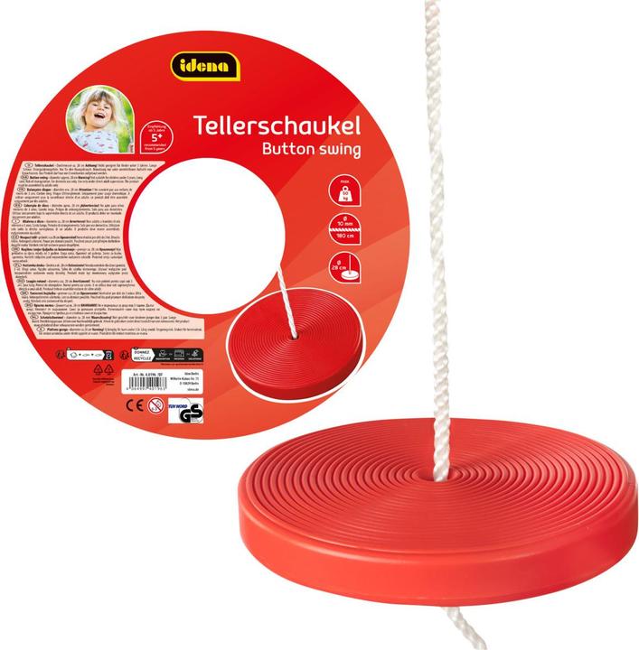 Actual product image Idena Plate Swing 28cm TÜV and GS