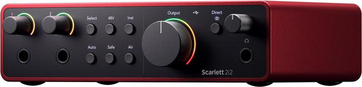 Actual product image Focusrite Scarlett 2i2 – 4th Generation (USB)