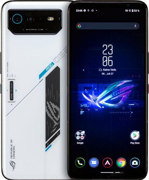 Image du produit ASUS ROG Phone 6 (512 Go, Storm White, 6.78", Double SIM, 5G)