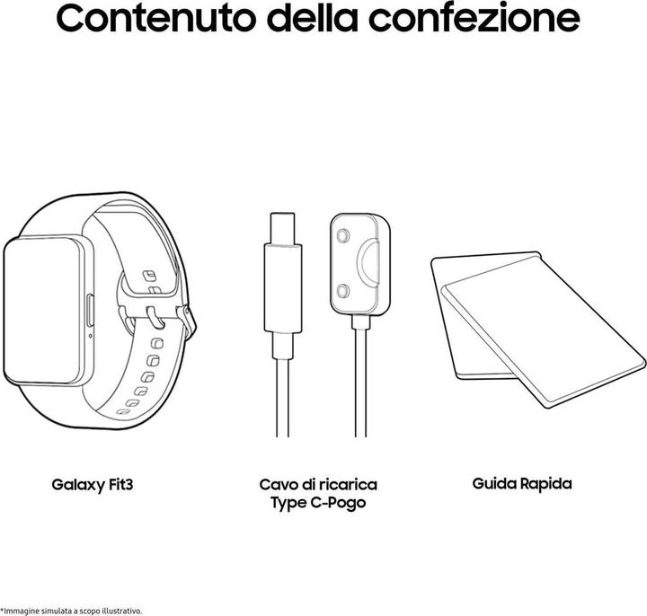 Actual product image Samsung Galaxy Fit3 (40 mm)