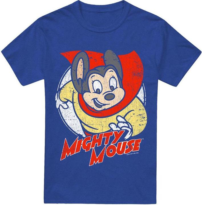 Actual product image Fruit of the Loom Unisex Adult Mighty Circle T-Shirt (L)