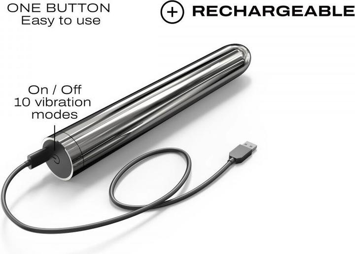 Actual product image Marc Dorcel Silver Star 2.0 (bullet vibrator)