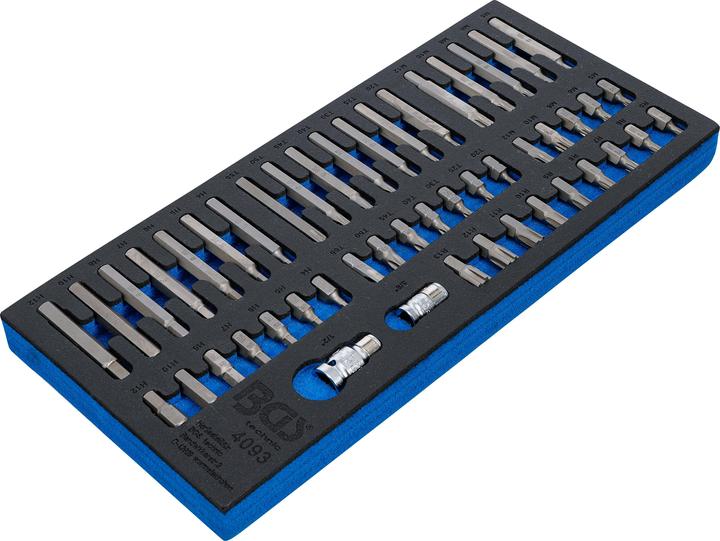 Actual product image BGS Tool Tray 1/3: Combined Bit Set 49 pcs.