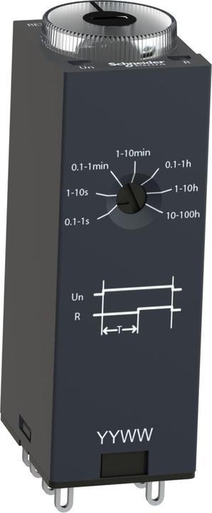 Produktbild Schneider Electric 4 CO On Delay timer 230V AC REXL4TMP7