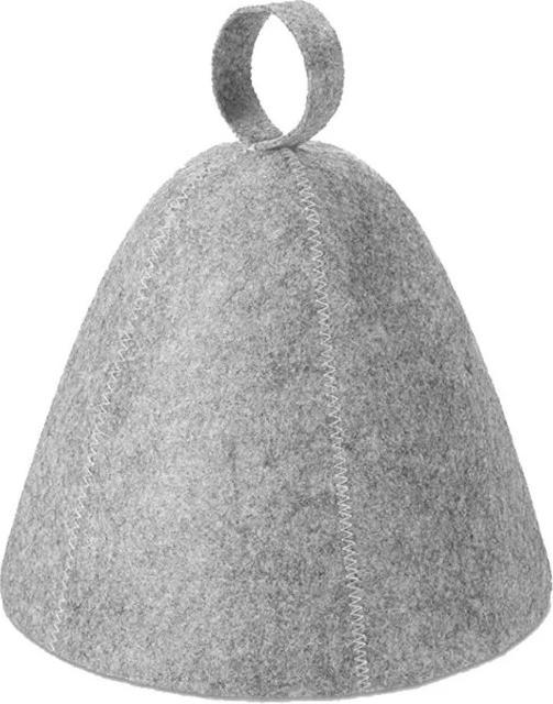 Nikko Saunahut Badehut aus Wollfilz, Banja grau