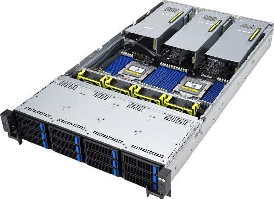 Image du produit ASUS Server RS720A-E12-RS12/10G/2.6kW/8NVMe/GPU (AMD Epyc 9004 series)