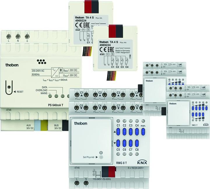 Produktbild Theben KNX Set 3 MIX (Dimmaktor)
